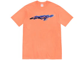 Supreme Wind Tee Peach/Purple