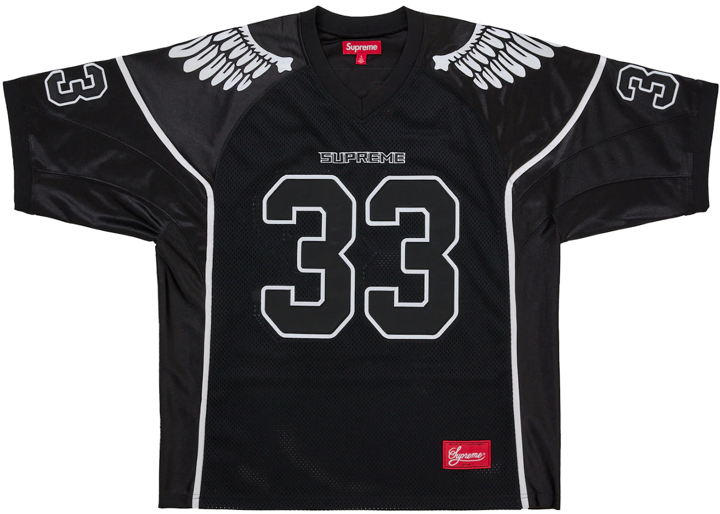 Supreme Wings Football Jersey Black - vue secondaire A