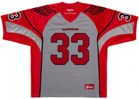 Supreme Wings Football Jersey Grey - authentic Supreme apparel