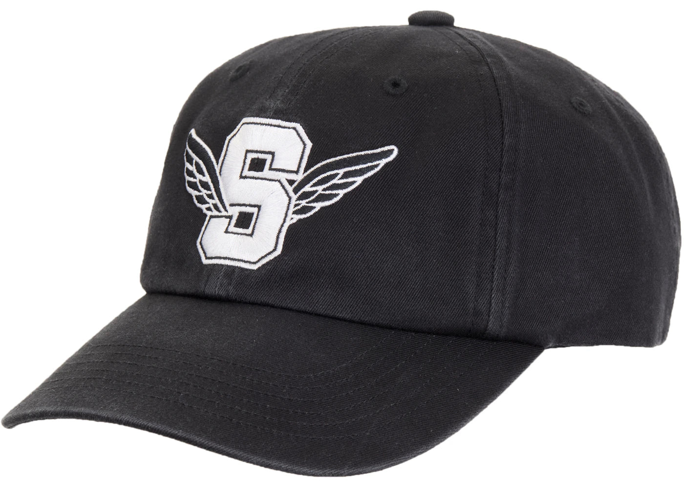 Supreme Wings Logo 6-Panel Black - vue secondaire A