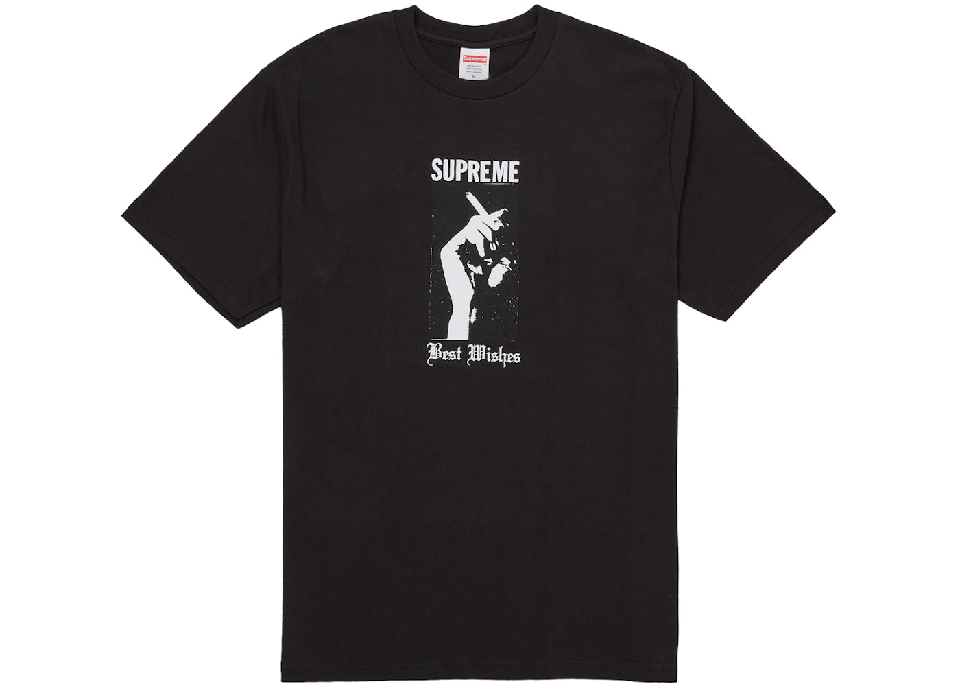 Supreme Wish Tee Black - vue 360