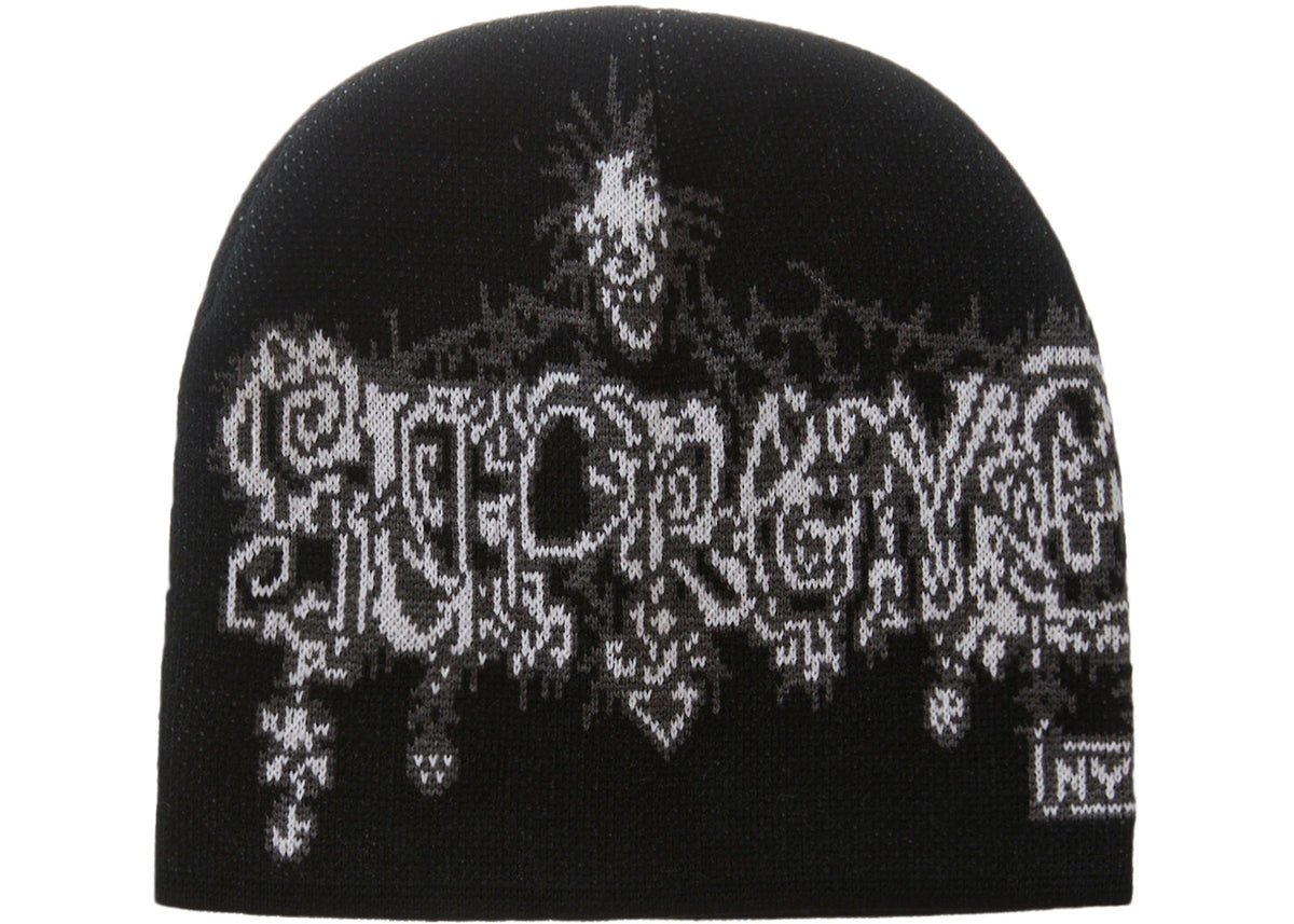 Supreme Wombat Beanie Black - vue secondaire A