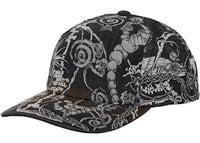 Supreme Wombat Embroidered Mesh Back 6-Panel Black