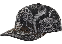 Supreme Wombat Embroidered Mesh Back 6-Panel Black