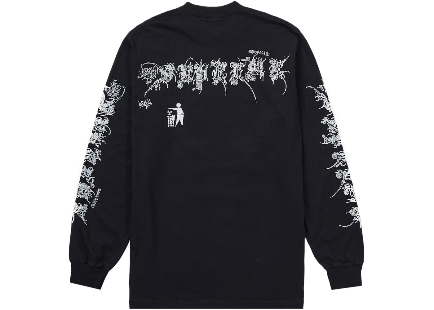 Supreme Wombat L/S Tee Black - vue secondaire A