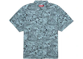 Supreme Wombat S/S Shirt Blue