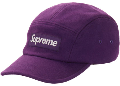 Supreme Wool Camp Cap (FW21) Purple - product view 2