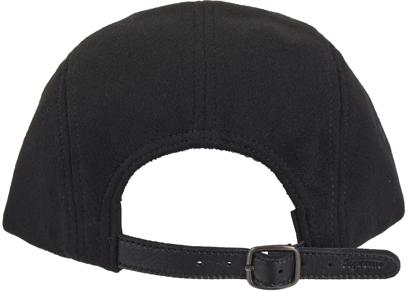 Supreme Wool Camp Cap (FW25) Black - vue secondaire B