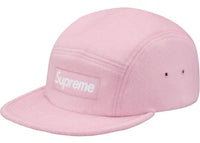 Supreme Wool Camp Cap Pink