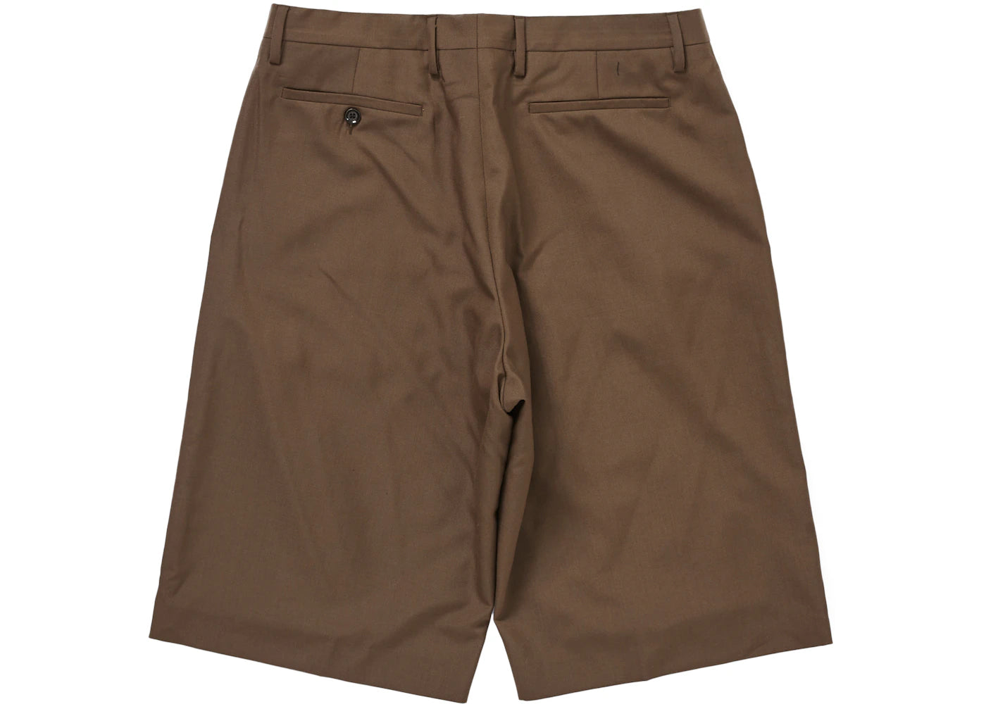 Supreme Wool Trouser Short Brown - vue secondaire B