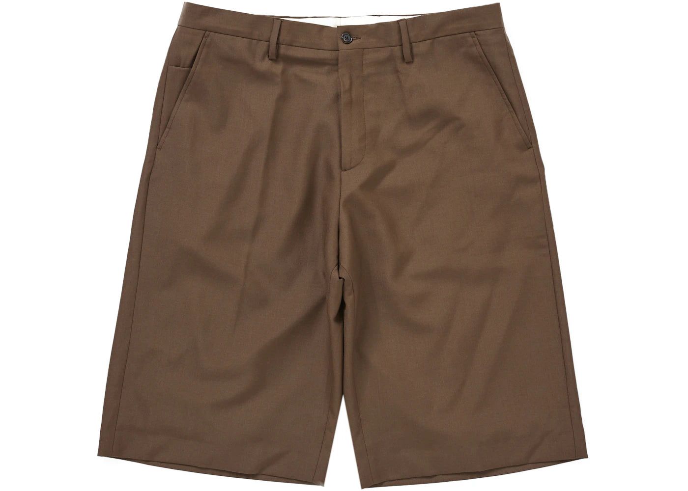 Supreme Wool Trouser Short Brown - vue secondaire A