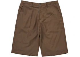 Supreme Wool Trouser Short Brown