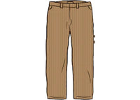 Supreme Work Pant (SS21) Brown Stripe