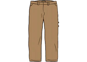 Supreme Work Pant (SS21) Brown Stripe