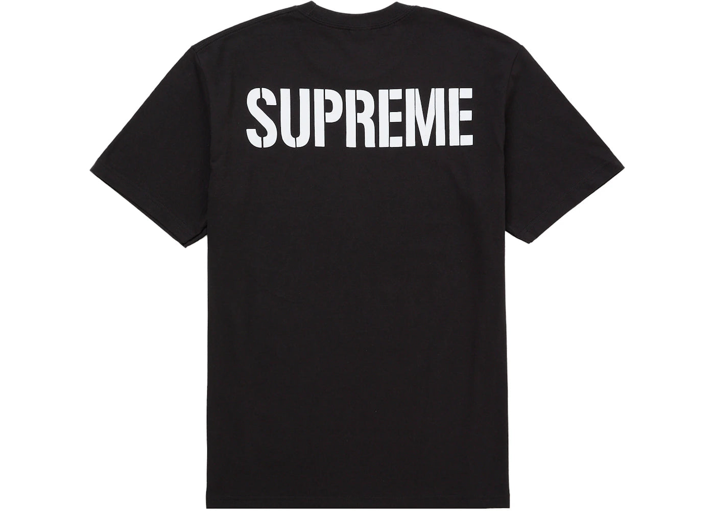 Supreme World Famous Tee Black - vue secondaire B