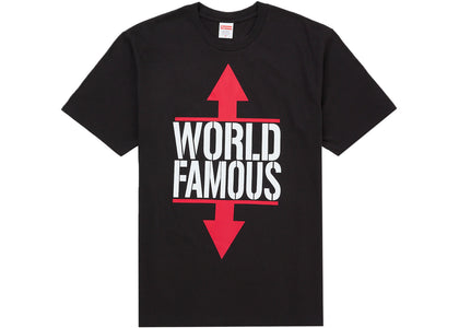 Supreme World Famous Tee Black - product view 2