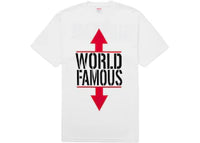 Supreme World Famous Tee White
