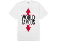 Supreme World Famous Tee White