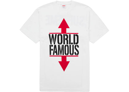 Supreme World Famous Tee White - product view 2