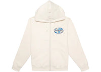 Supreme World Famous Zip Up Hooded Sweatshirt (SS20) Natural