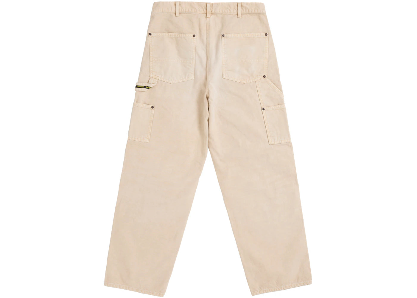 Supreme Worn Double Knee Painter Pant Natural - vue secondaire B