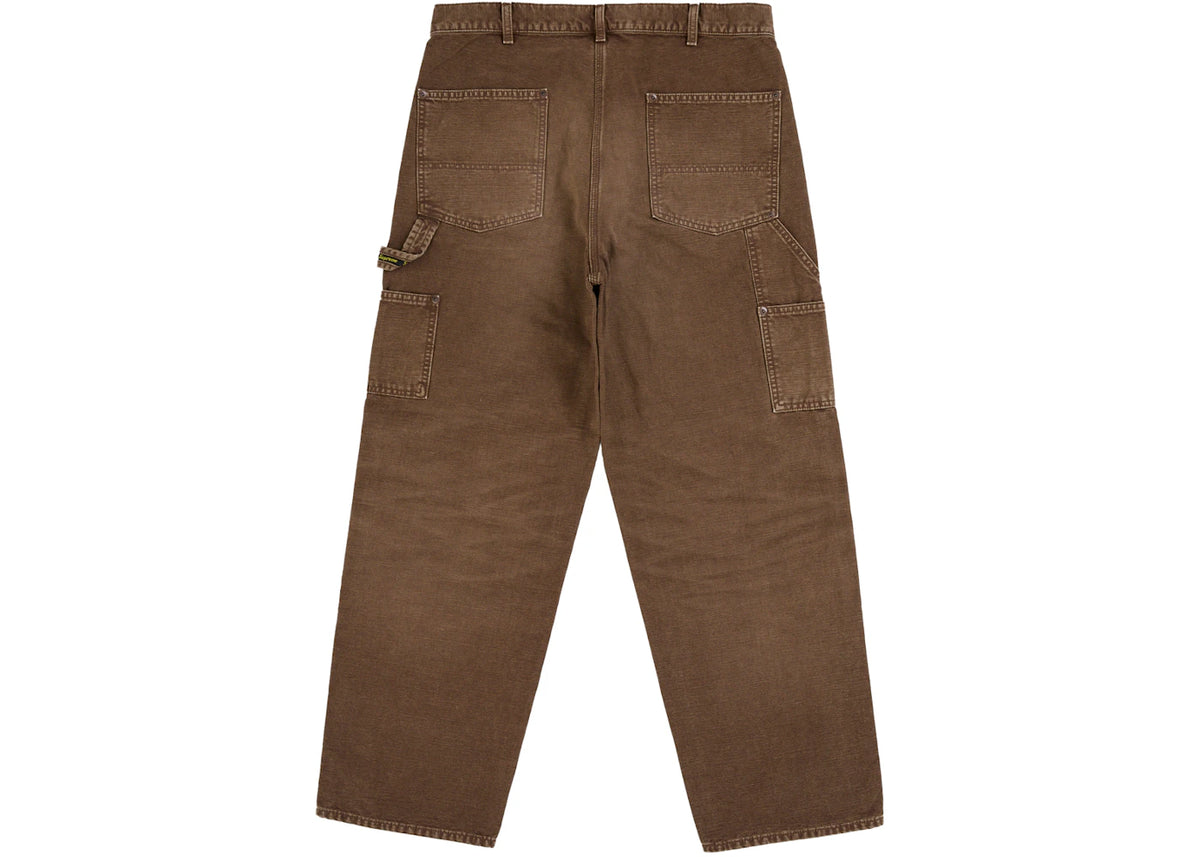 Supreme Worn Double Knee Painter Pant (SS26) Brown - vue secondaire B