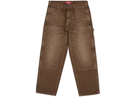 Supreme Worn Double Knee Painter Pant (SS26) Brown