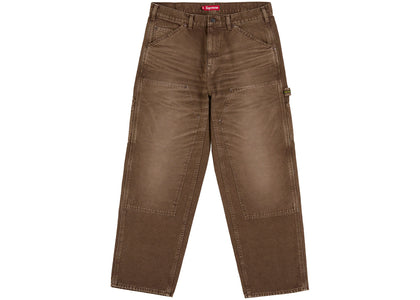 Supreme Worn Double Knee Painter Pant (SS26) Brown - product view 2