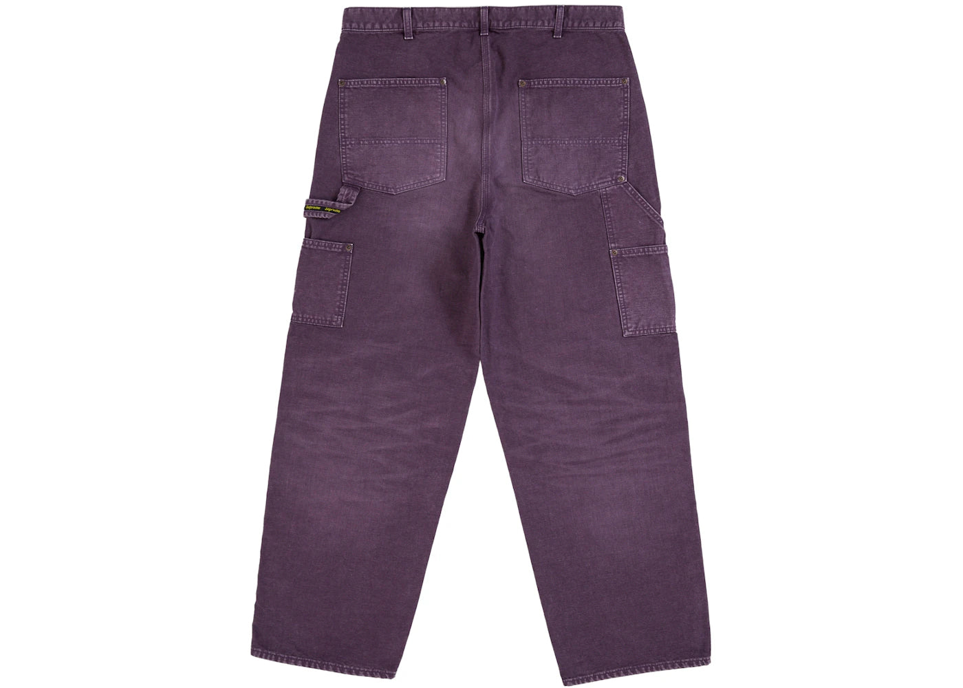Supreme Worn Double Knee Painter Pant (SS26) Purple - vue secondaire B