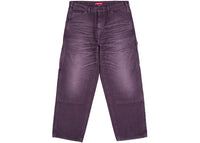 Supreme Worn Double Knee Painter Pant (SS26) Purple