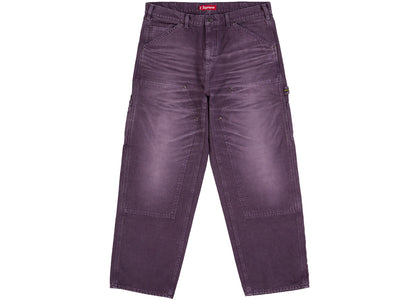 Supreme Worn Double Knee Painter Pant (SS26) Purple - product view 2