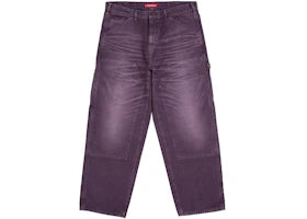 Supreme Worn Double Knee Painter Pant (SS26) Purple
