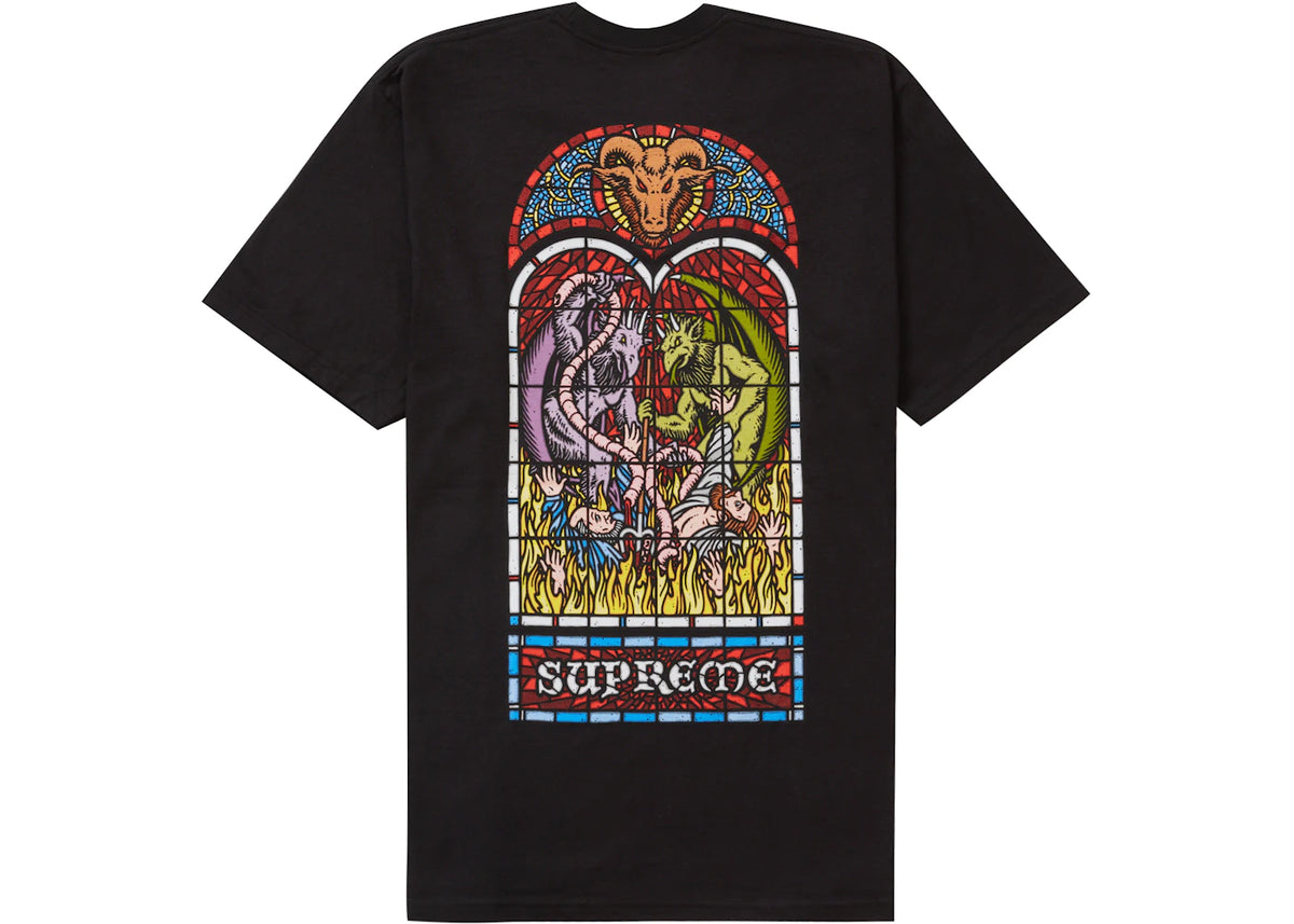 Supreme Worship Tee Black - vue 360