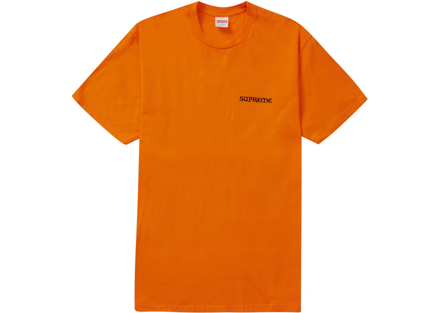 Supreme Worship Tee Orange - vue secondaire B