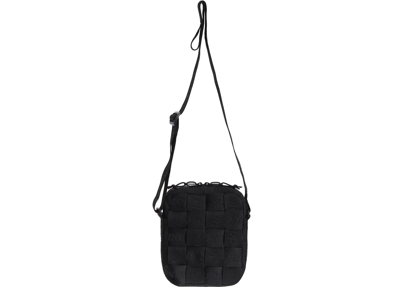 Supreme Woven Shoulder Bag Black - vue secondaire B