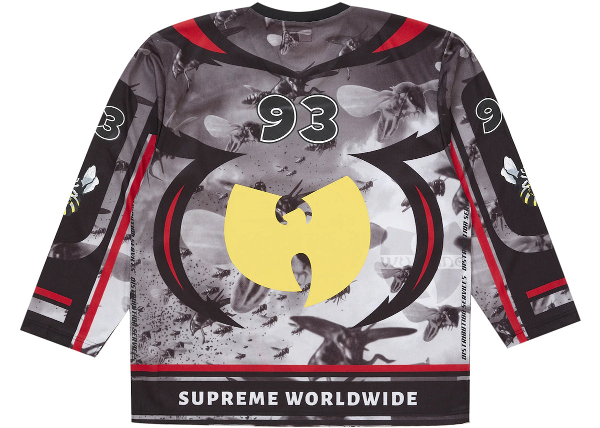 Supreme Wu-Tang Clan Hockey Jersey Black - vue secondaire B