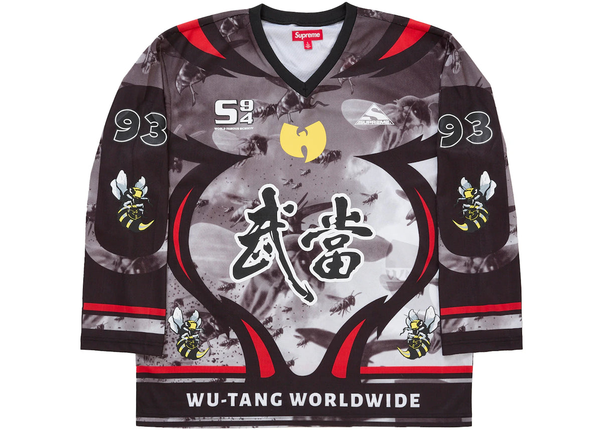 Supreme Wu-Tang Clan Hockey Jersey Black - vue secondaire A