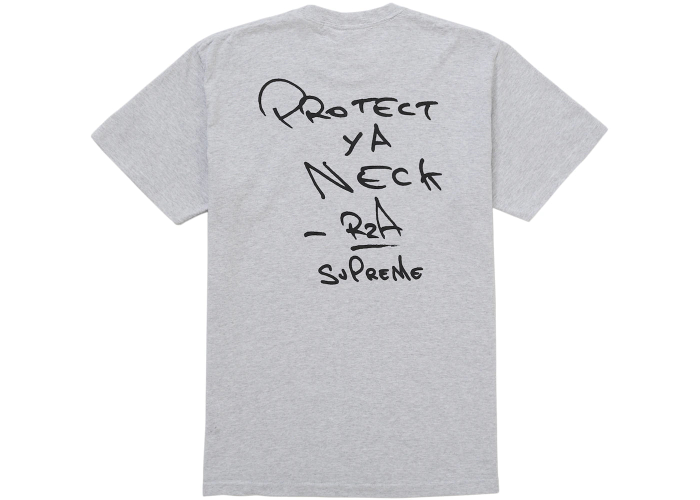 Supreme Wu-Tang Clan RZA Tee Ash Grey - vue secondaire A