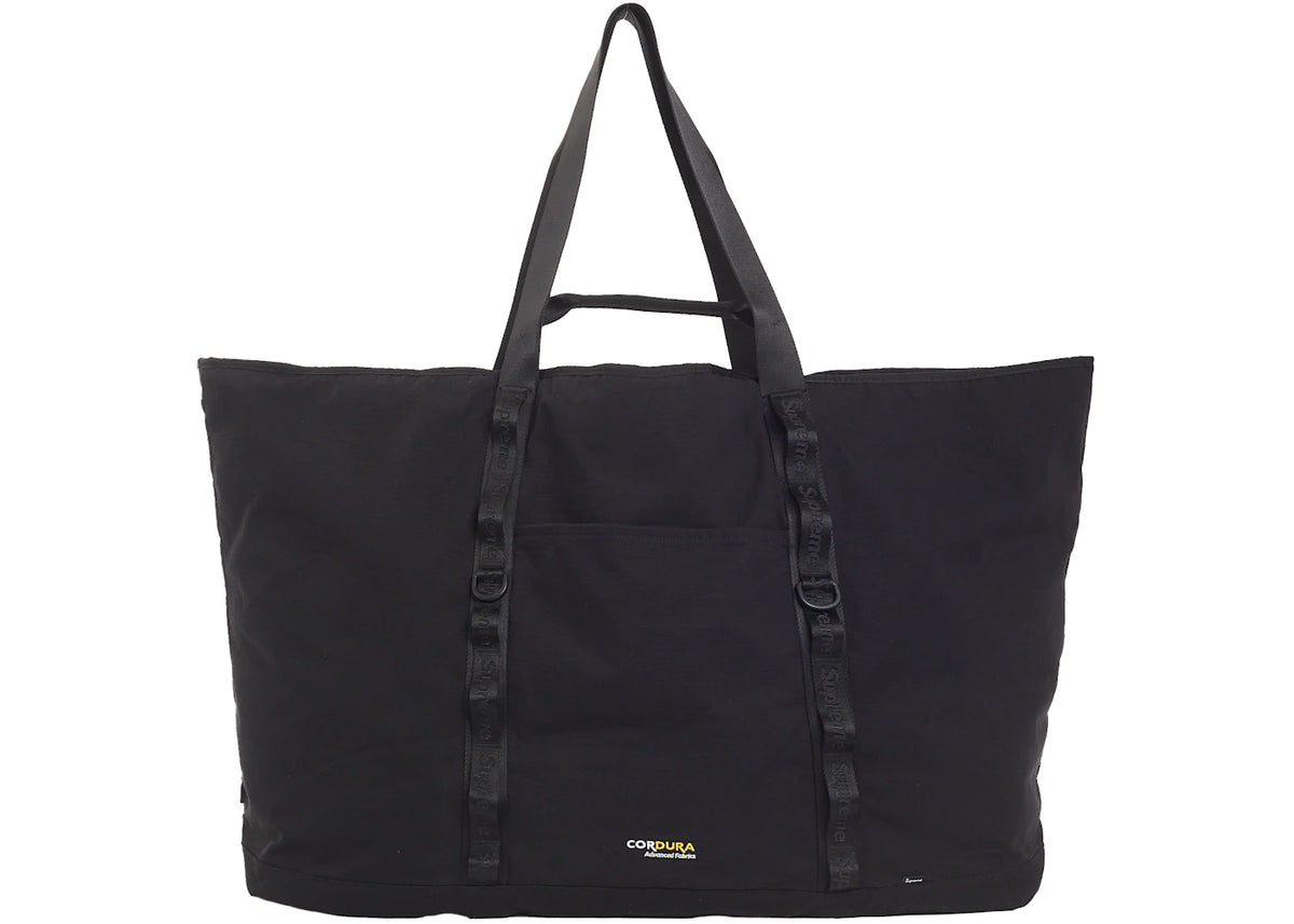 Supreme X-Large Tote Bag + Utility Pouch Black - vue secondaire B