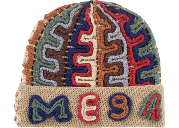Supreme Yarn Applique Beanie Brown
