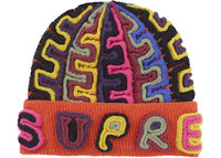 Supreme Yarn Applique Beanie Red