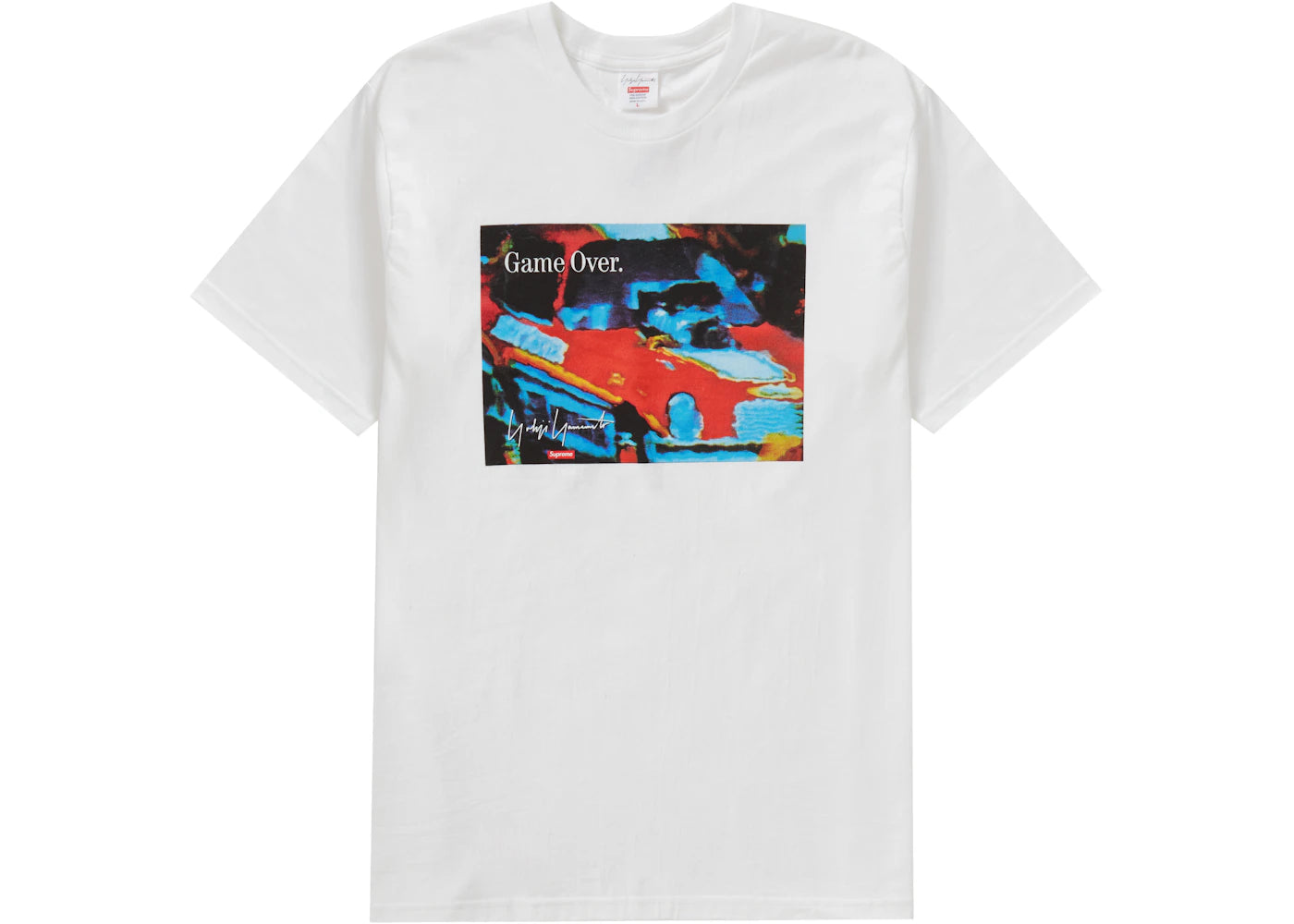 Supreme Yohji Yamamoto Game Over Tee White - vue 360