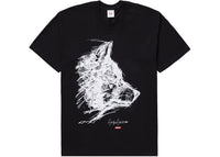 Supreme Yohji Yamamoto Scribble Wolf Tee Black