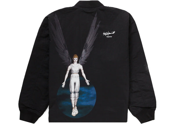 Supreme Yohji Yamamoto TEKKEN Nylon Bomber Jacket Black
