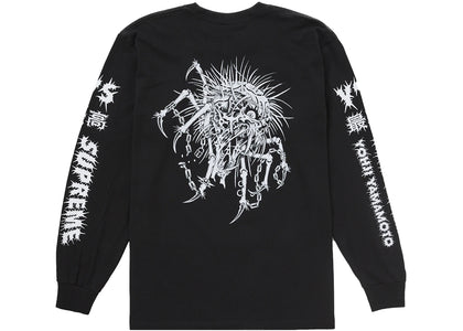 Supreme Y's by Yohji Yamamoto L/S Tee Black - authentic Supreme product