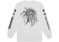 Supreme Y's by Yohji Yamamoto L/S Tee White