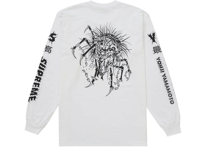 Supreme Y's by Yohji Yamamoto L/S Tee White - authentic Supreme product