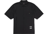 Supreme Y's by Yohji Yamamoto Seiden-Sweatshirt mit Reißverschluss, schwarz