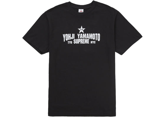 Supreme Y's by Yohji Yamamoto Star Tee Black sneakers - authentic Supreme shoes