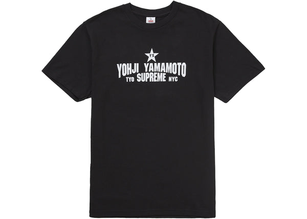 Supreme Y's by Yohji Yamamoto Star Tee Black sneakers - authentic Supreme shoes